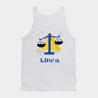 Libra Star Sign Tank Top